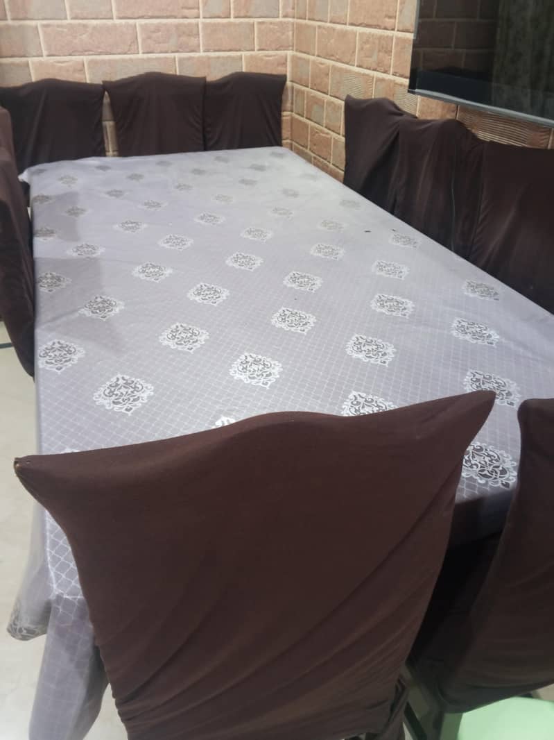 10 Seater Solid Dining Table - Good Condition 4