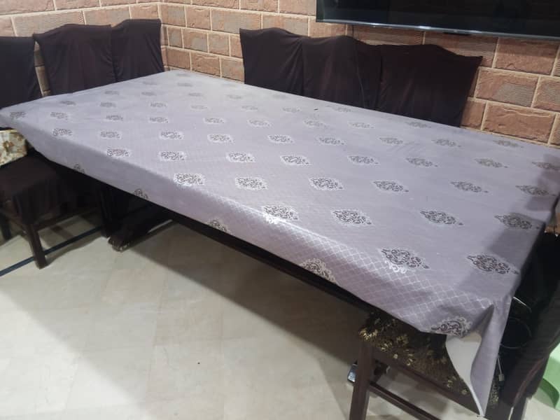 10 Seater Solid Dining Table - Good Condition 5