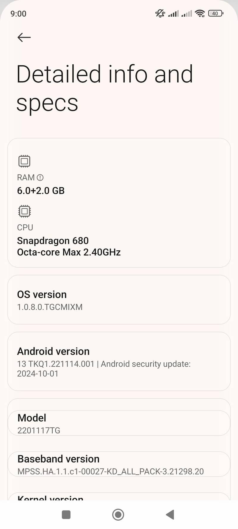 REDMI NOTE 11 8