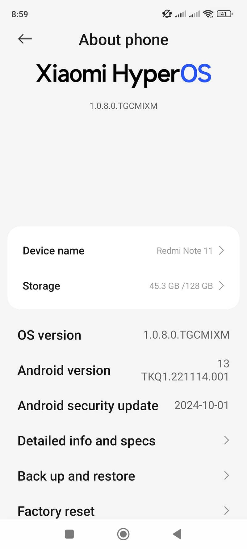 REDMI NOTE 11 9