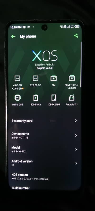 Infinix Hot 11s