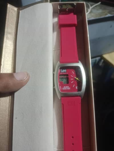 Lee cooper original Dual time watch 4,k