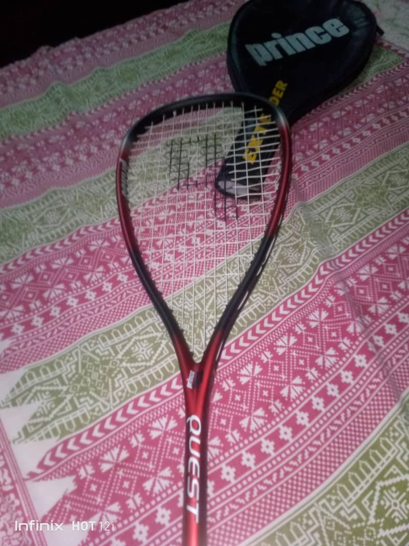prince quest squash racket 3
