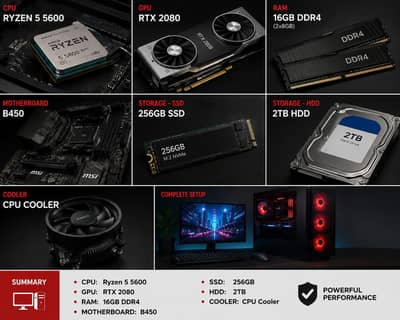 Gaming Pc Ryzen 5 5600