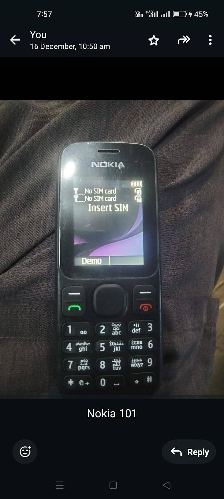 Nokia 101 0