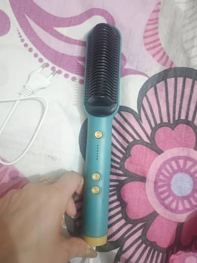 hair straightener brush