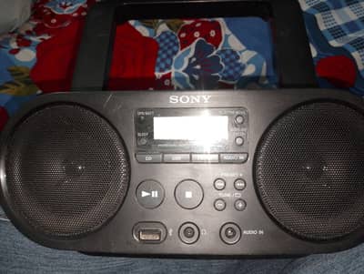 Sony ZS-PS50 Black Portable CD Boombox