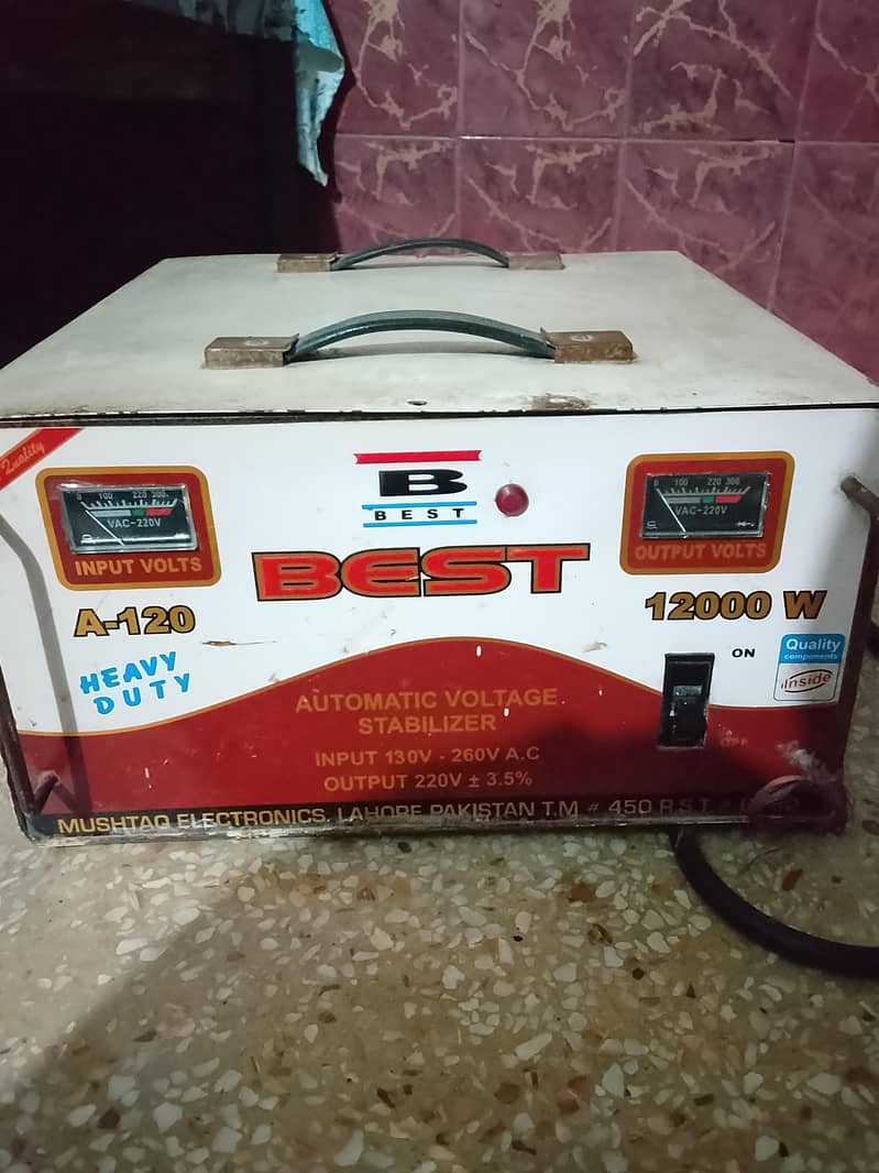Automatic voltage stabilizer 0