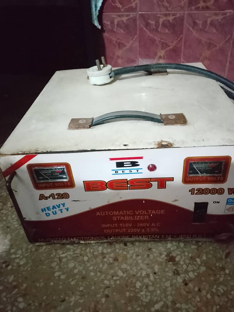Automatic voltage stabilizer 1