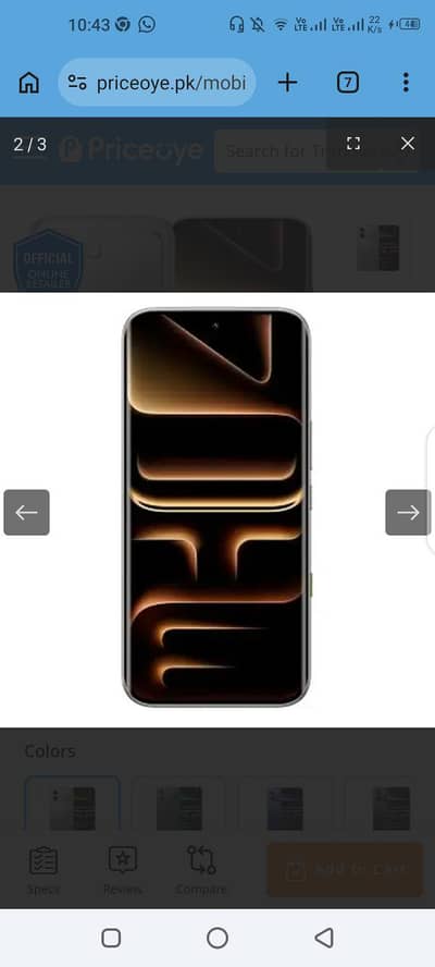 Infinix Note 60 Edge 8/256 Not Box Open  Fresh pix