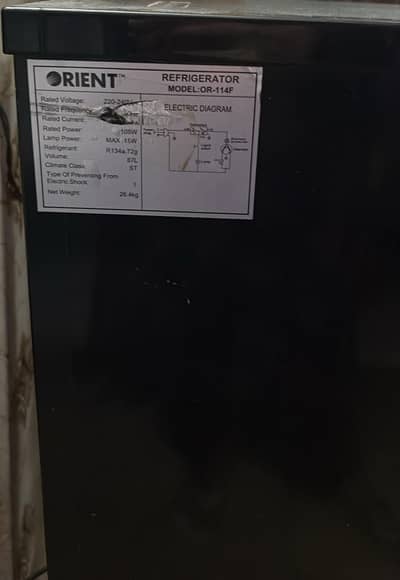 Orient room refrigerator for sale