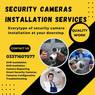 Professional CCTV Camera Installation & Configuration Services