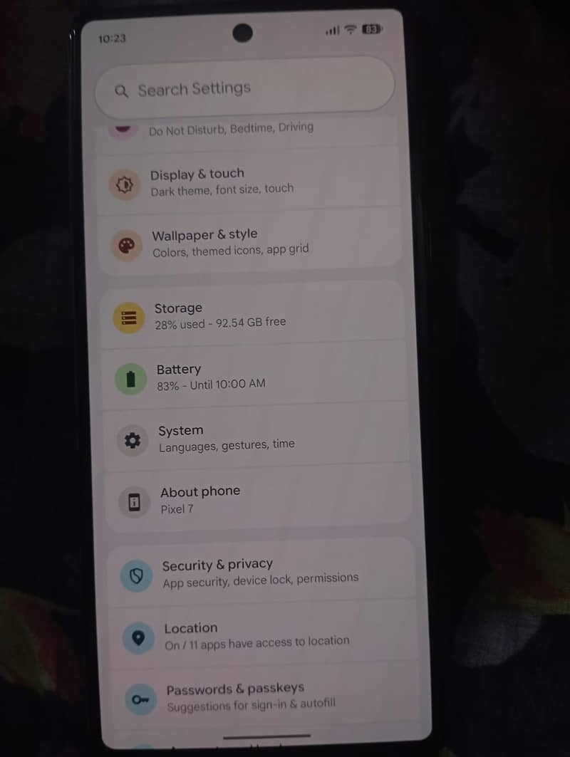 Google Pixel 7 4