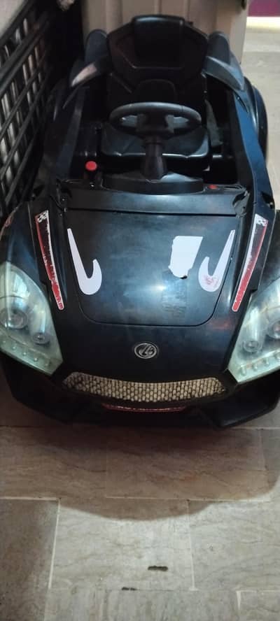 child bettry car