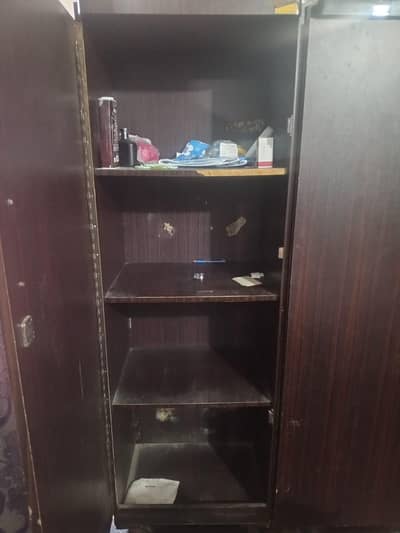 wooden almari single door