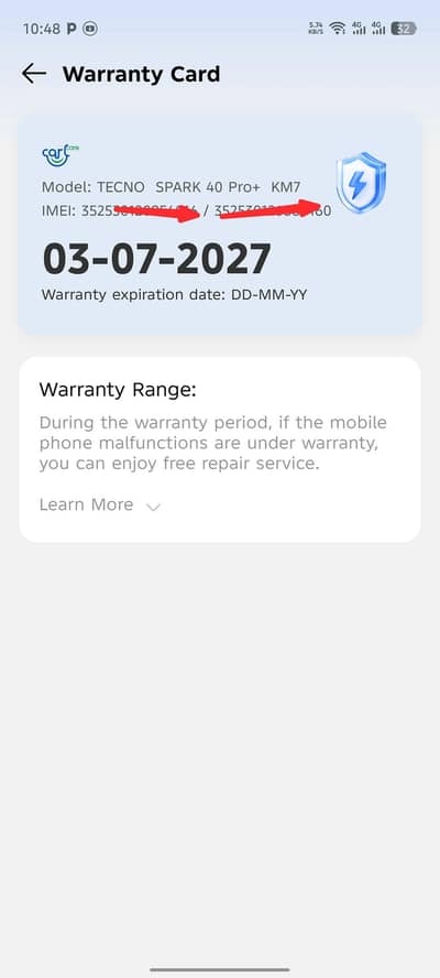 Techno spark 40 pro plus 5G