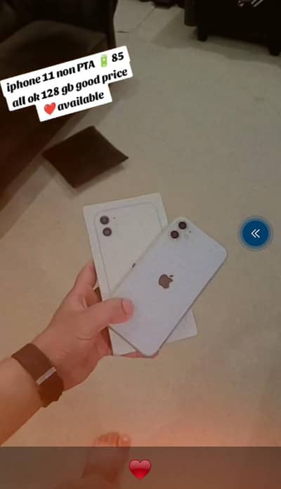 iphone 11 factory unlock 128 gb health 85 with box