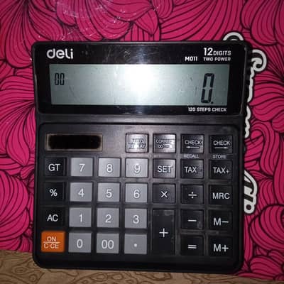 Deli 12-Digit Calculator