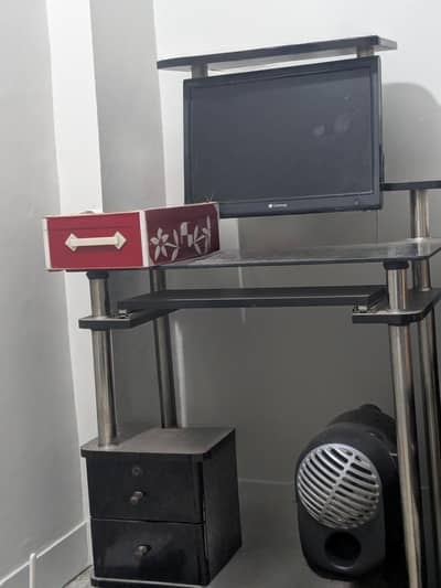 Computer  glass Trolley