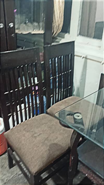 Dining table set 4 chairs