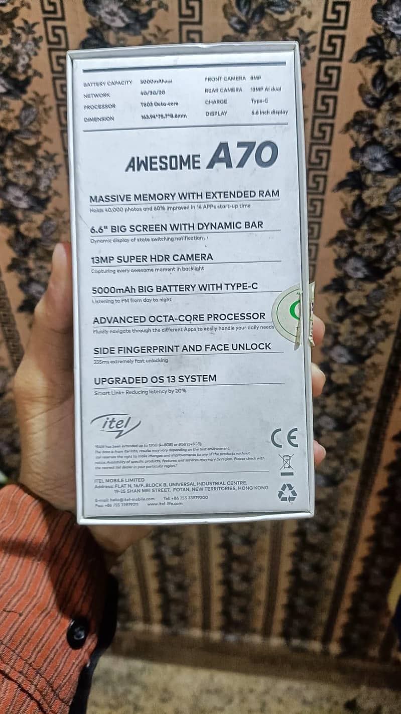Itel A70 1