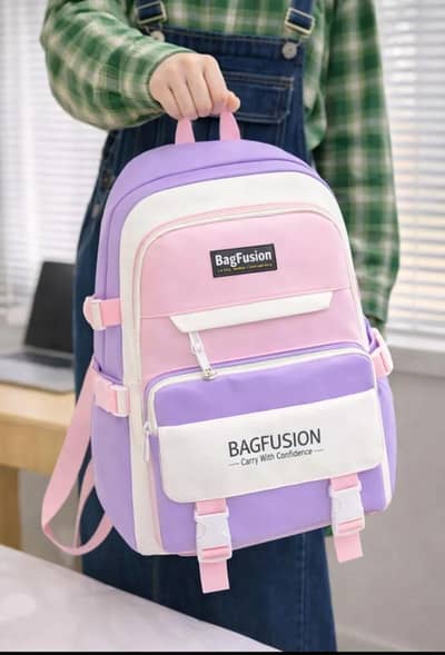 Casual Backpack For College And School Girls