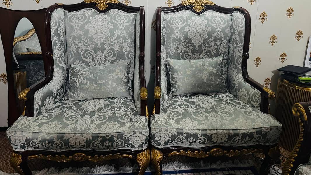 sofa set / crown sofa/ premium sofa /table/ round table 1