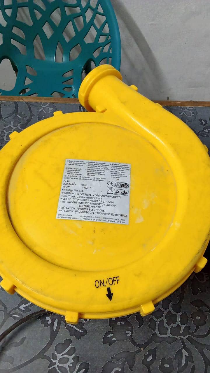 Jumping castle blower 1