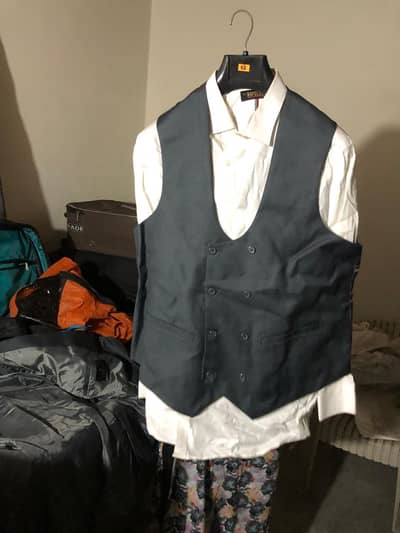 Pant coat 4 piece with shirt