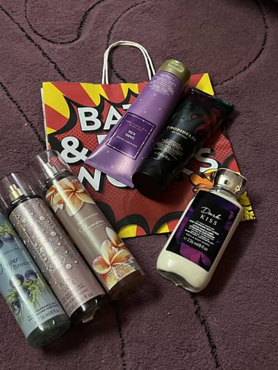 Bath and body products