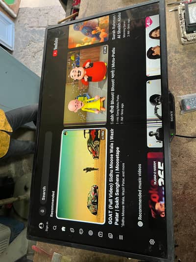 Sony ki indroad LCD ha bilkul ok ha bass line ha kabhi Chali jatii ha
