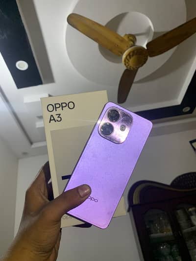 OPPO A3 6/128 condition 10.8