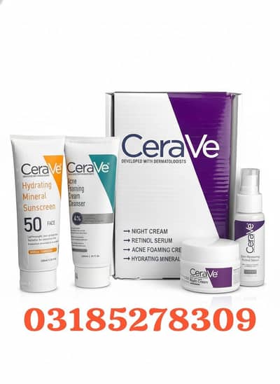 CeraVe 4-in-1 Skincare Bundle