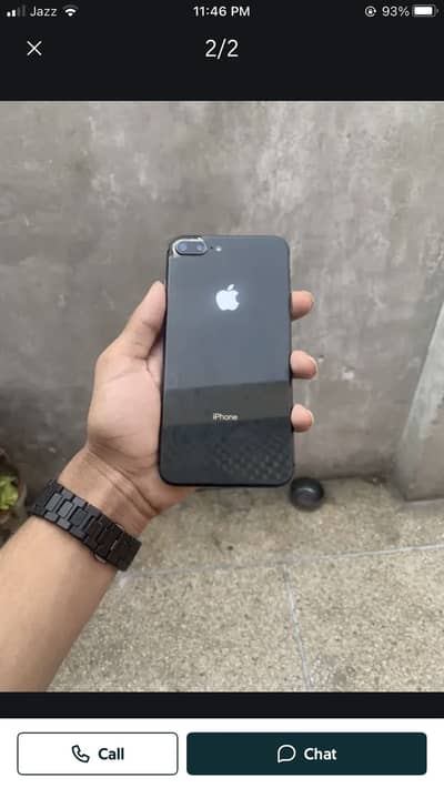 I phone 8 plus pta aproove water pak phone