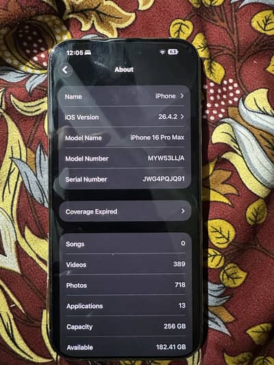 iPhone 16 pro max jv