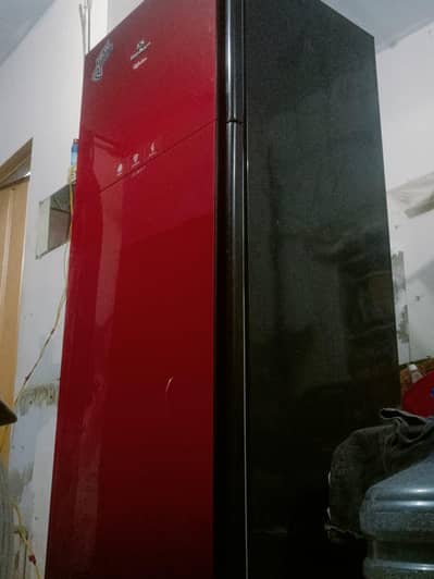 Rubi Red glass door refrigerator for sale