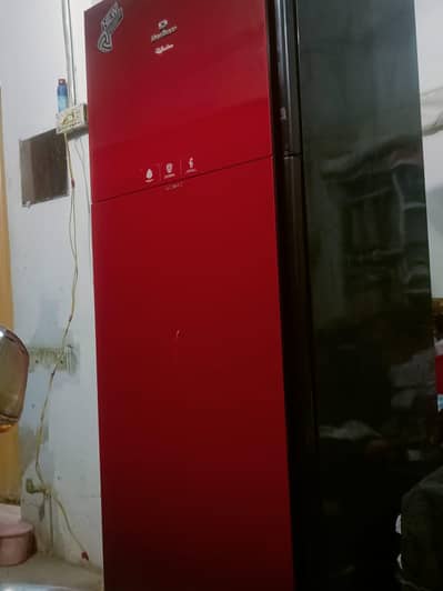 Rubi Red glass door refrigerator for sale