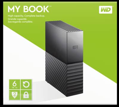 Western Digital WD 6TB My Book Desktop External Hard Disk Drive