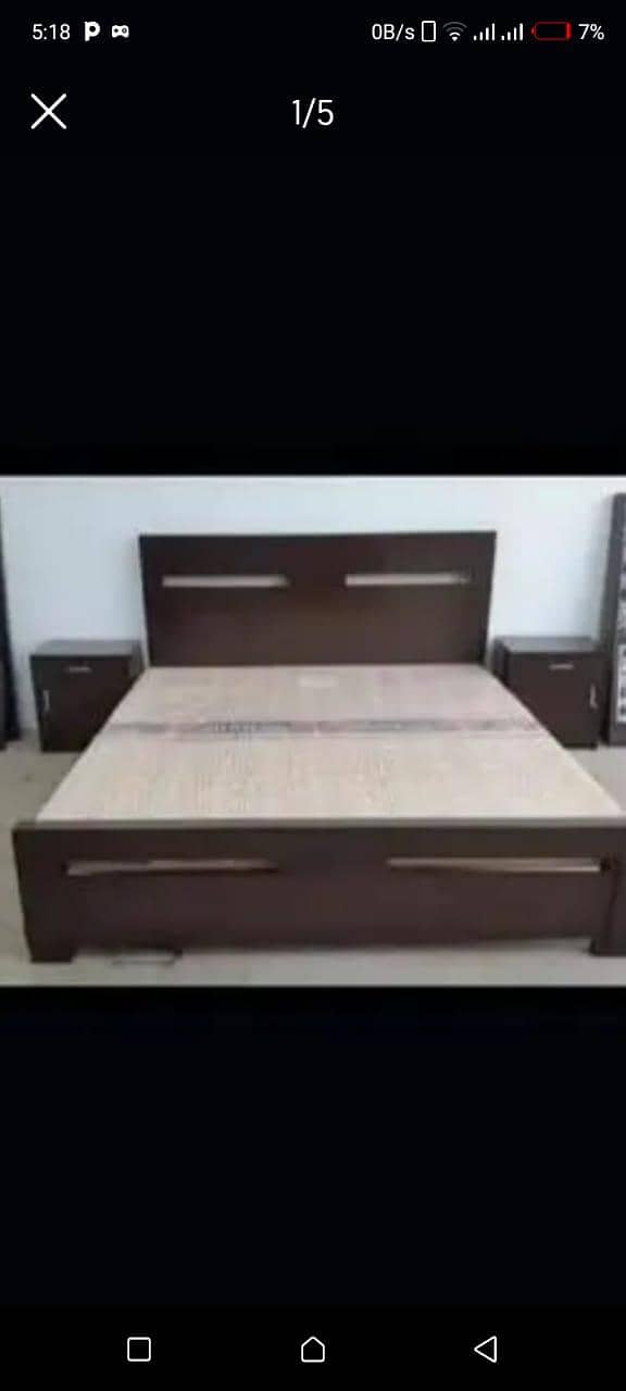 simple design king size double bed masoo shah road Whatsap 03156684775 3