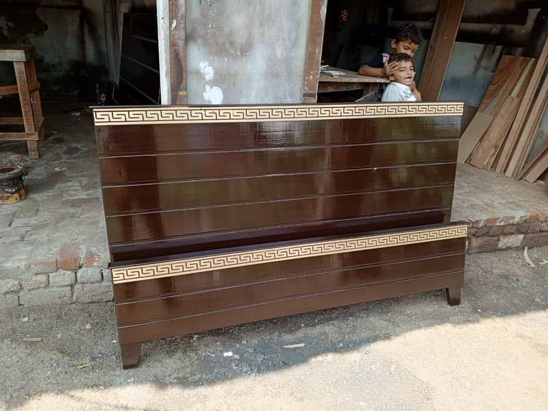 simple design king size double bed masoo shah road Whatsap 03156684775 2