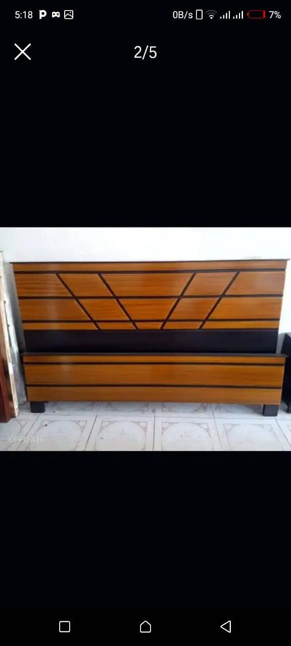 simple design king size double bed masoo shah road Whatsap 03156684775 7