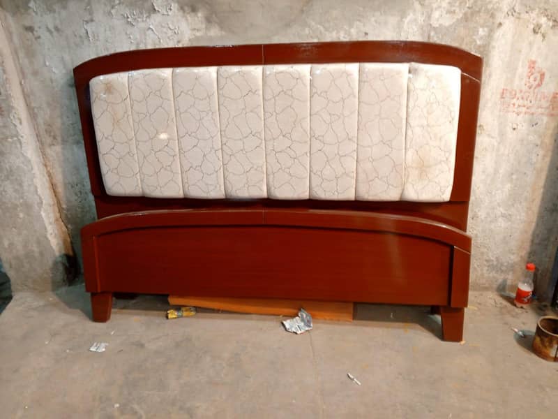 simple design king size double bed masoo shah road Whatsap 03156684775 12