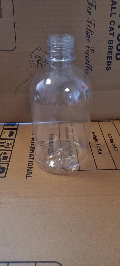 500ml round botlle with push pump