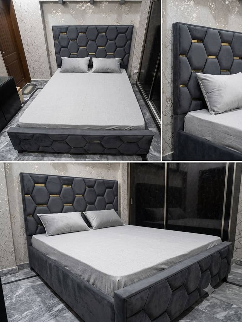 bed set ( king bed +dressing table+ sofa set with mini table 1