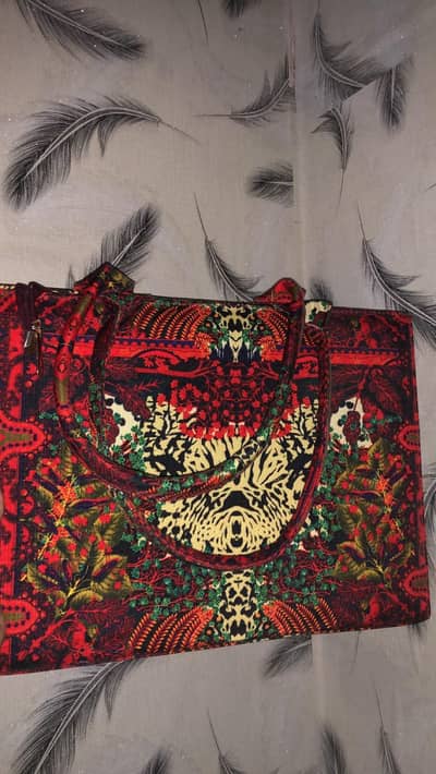 attractive printed bag