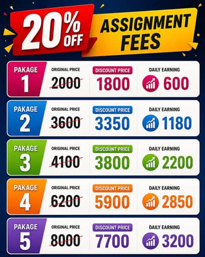 assignment work available for details inbox me+923191864138