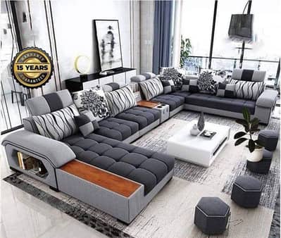 L shape sofa/L shapes sofa/corner sofa/8.5 seater sofa set/puffy sofa