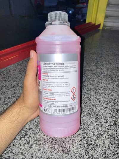 Promax Car Coolant 1L Ready To Use sale price 1200 hammer auto