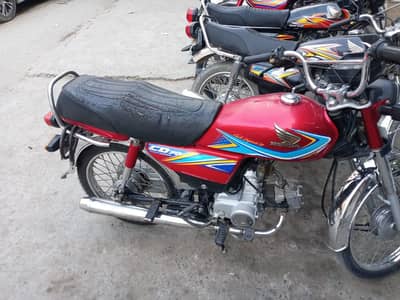 Honda CD70 2019 model complete documents open biomatric