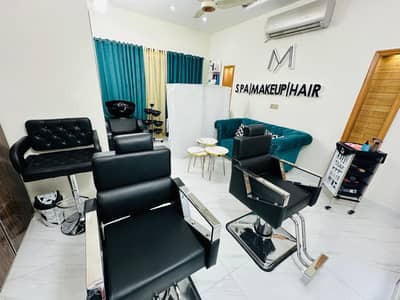 Salon complete setup for sale